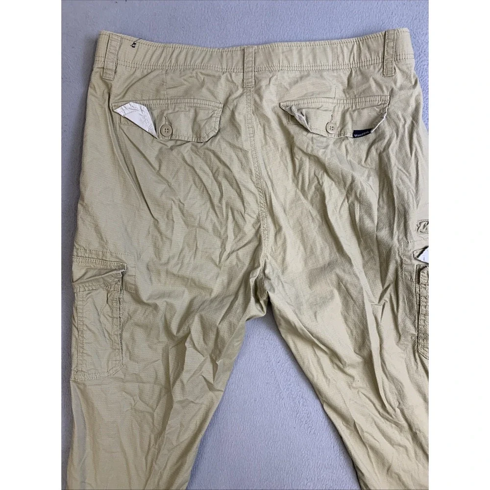 Wearfirst Cargo Pants Mens Size 40X30 Tan/Light‎ Brown Utility Skater